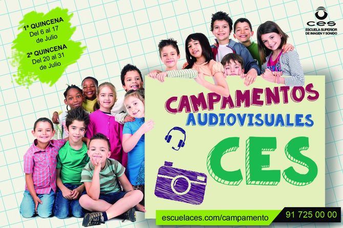 El Campamento Audiovisual de verano de CES es una buena opción para que los pequeños de la casa pasen un verano tan divertido como sorprendente, en un espacio seguro y con garantías higiénico sanitarias.