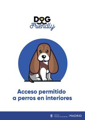 La junta de Fuencarral-El Pardo lanza una campaña 'Dog Friendly' para comercios y equipamientos del distrito