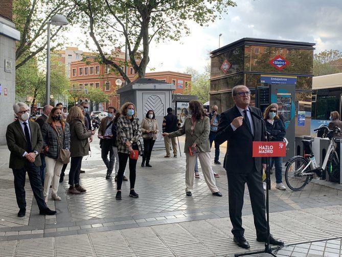 Ángel Gabilondo abre este sábado su campaña electoral en Hortaleza, alejado de la confrontación y con el objetivo de 'parar el Gobierno de Colón' para recuperar un Madrid 'conciliador, progresista, joven, verde y digital'.