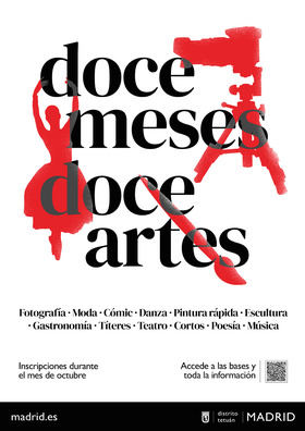 El certámen ‘12 meses, 12 artes’ convertirá al distrito de Tetuán en un gran centro cultural abierto, durante el próximo año