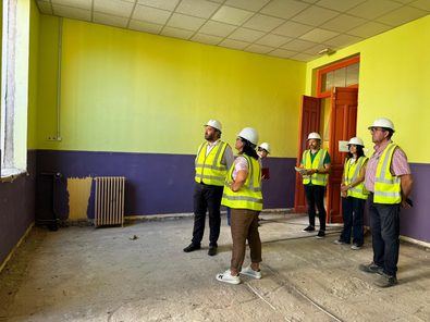 Obras en ocho centros escolares de Centro, en vacaciones