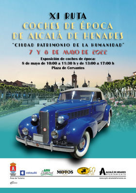 Alcalá de Henares acoge este fin de semana una gran exhibición gratuita de coches de época