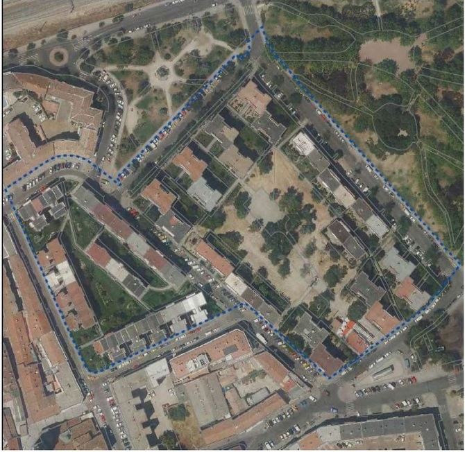 El plan, propuesto por el Área de Desarrollo Urbano que dirige Mariano Fuentes, afecta a 622 viviendas de un ámbito situado al norte del distrito de Villa de Vallecas.