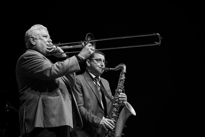 Madrid recibe a Dan Barrett, el trombonista más aclamado del mundo. La leyenda californiana actúa junto al saxofonista alcoyano Enric Peidro, en el ciclo ‘Otoño con jazz’ de Big Mama Ballroom.