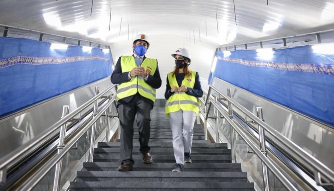 Duque de Pastrana es una de las estaciones incluidas en el nuevo Plan de Accesibilidad e Inclusión 2021-2028 de Metro de Madrid, que cuenta con 332 millones de euros.