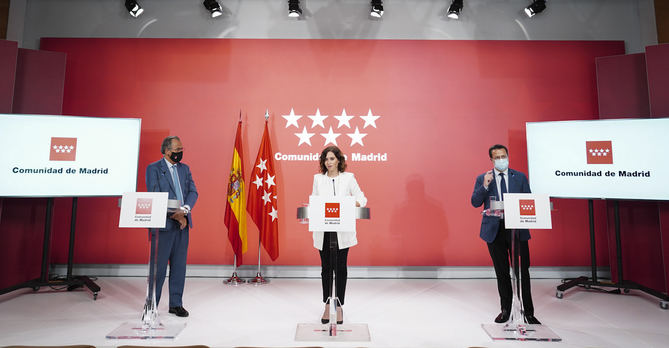 La presidenta de la Comunidad de Madrid, Isabel Díaz Ayuso, ha anunciado que el Gobierno regional va a eliminar todos los tributos propios con los que contaba hasta ahora la región.