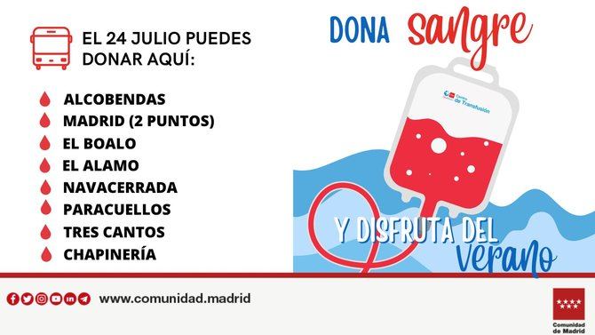 Sanidad advierte de las bajas reservas de sangre y pide 'urgentemente' donaciones del tipo 0+, 0-, A+ y A-