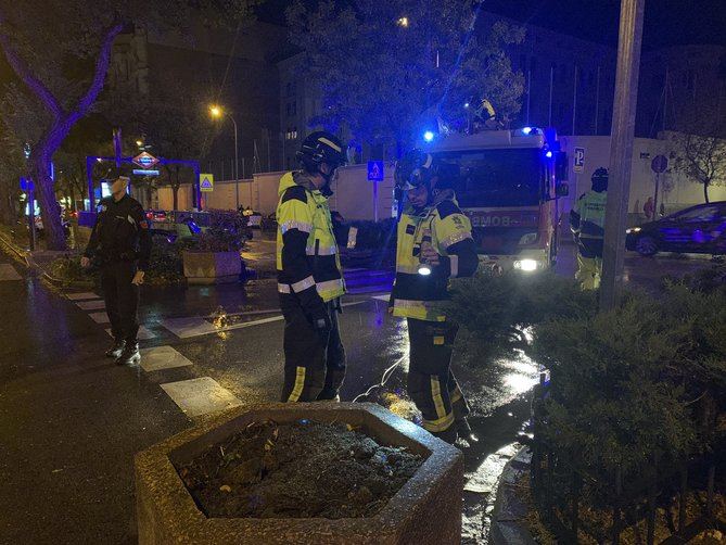 El viento y la lluvia en la Comunidad de Madrid han provocado 191 incidencias este sábado, sobre todo relacionadas con caídas de ramas o árboles y daños estructurales, pero sin heridos.