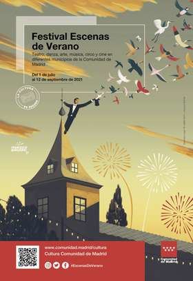 Vuelve el cine de verano de la Comunidad de Madrid, dentro del Festival Escenas de Verano 2021 en agosto