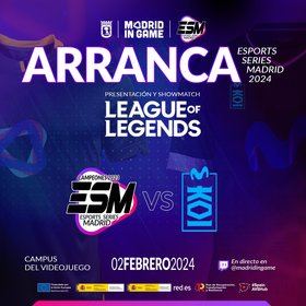 Arranca una nueva temporada de las ligas Esports Series Madrid, en la que han participado ya más de 9.000 jugadores