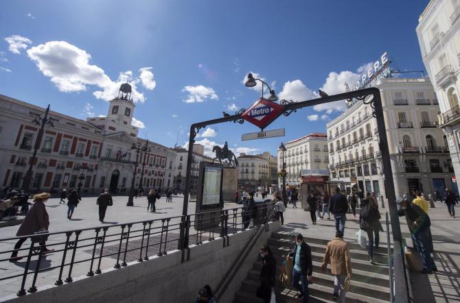 Metro cierra la estación de Sol, entre las 11.00 y las 15.00 horas, a petición de la Policía por la manifestación