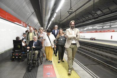 El secretario general de Movilidad Sostenible, Álvaro Fernández Heredia, ha visitado esta actuación, en la que se han invertido 6,4 millones de euros.  