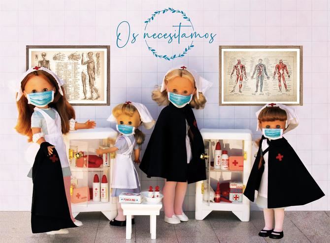 La colección cuenta con más de 70 muñecas, dispuestas en la primera planta del centro comercial. Se pueden encontrar las primeras Nancy del año 1968.