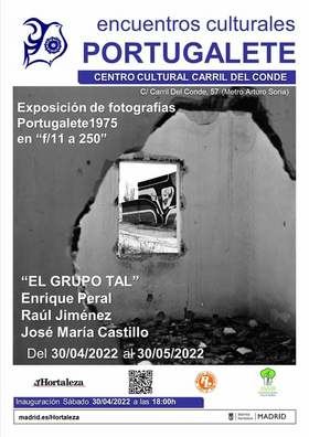 Visita guiada a la exposición de fotografía 'Portugalete 1975 en f/11 a 250', en el centro Carril del Conde