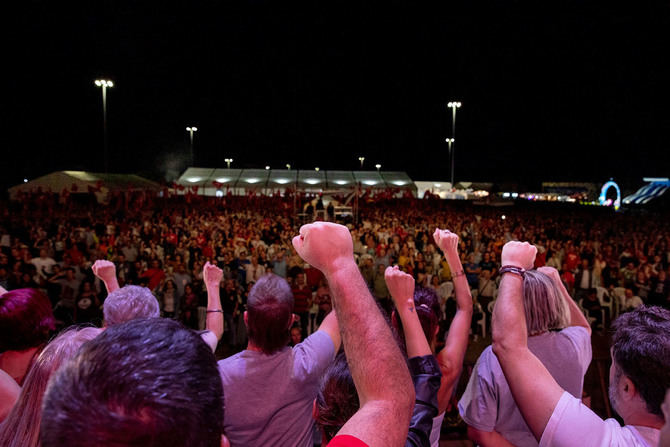 El Partido Comunista de España (PCE) celebrará su fiesta anual del 24 al 26 de septiembre, en el recinto ferial de la localidad madrileña de Rivas Vaciamadrid.