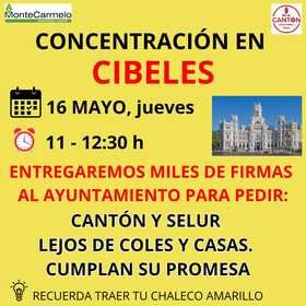 Vecindad de Montecarmelo registra este jueves en el Ayuntamiento 'miles de firmas' por la reubicación del cantón