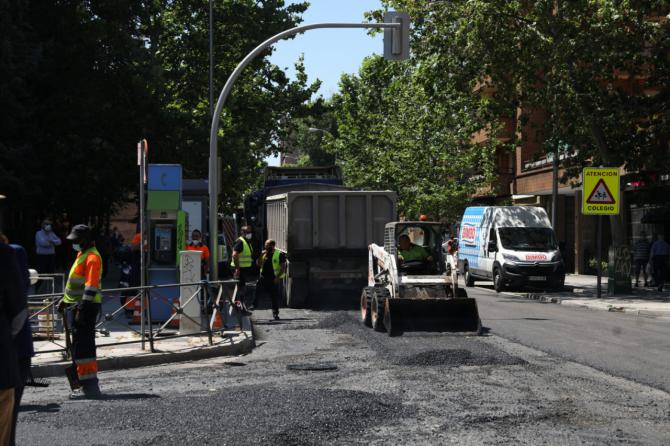 La calle Antonio Leyva se asfaltará en su totalidad.