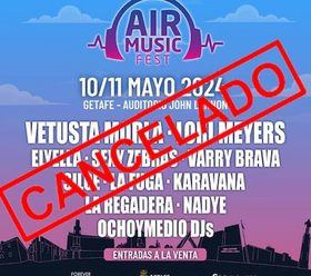 Las bandas Vetusta Morla y Lori Meyers iban a dar 'el pistoletazo de salida' en mayo a las fiestas patronales de Getafe, a través de la primera edición del Air Music Fest.