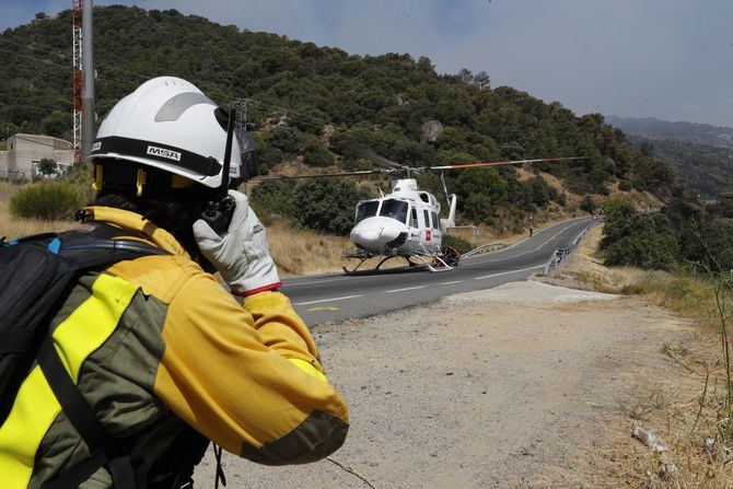 La mano del hombre es la responsable del 95% de los incendios forestales de la región.