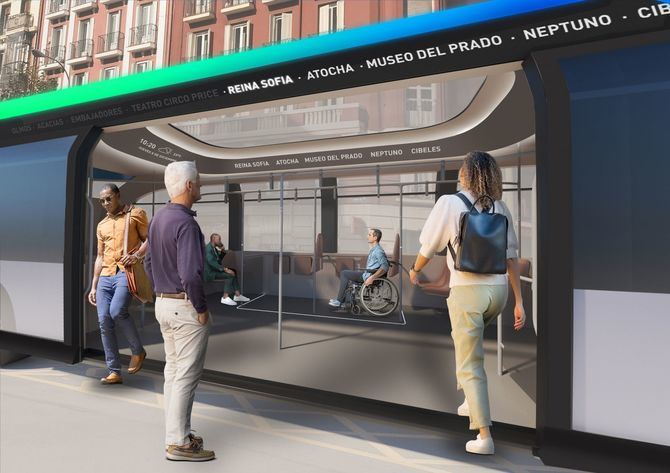 Nace del concurso de ideas Concept Bus que la EMT lanzó en septiembre, un ejercicio de innovación para incorporar las mejores ideas en la redefinición de la visión y la experiencia del transporte público en autobuses urbanos sostenibles.