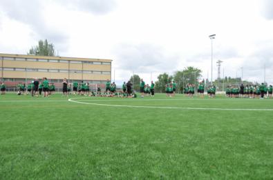 Campo de fútbol de Alzola, en Usera