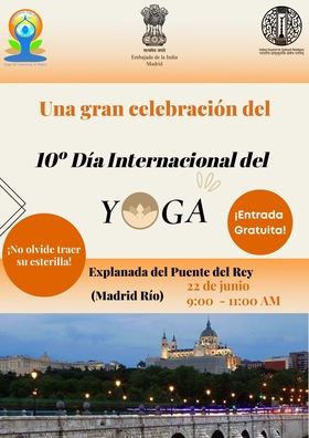 La Embajada de la India en Madrid organiza un evento multitudinario por el Día Internacional del Yoga