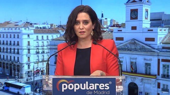 Isabel Díaz Ayuso interviene en la Junta Directiva Regional y el Comité Ejecutivo Autonómico.