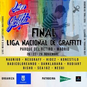 La final de la Liga Nacional de Graffiti se celebra en el parque del Retiro este fin de semana