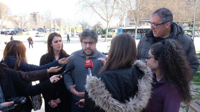 Rita Maestre y Miguel Montejo visitaron Mar de Cristal