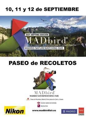 MADbird Fair arranca este viernes en el paseo de Recoletos, con actividades sobre la fauna y la flora durante el fin de semana