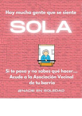 Una quincena de asociaciones vecinales instalarán mesas para concienciar sobre la soledad no deseada en la vejez