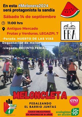 La prueba saldrá a las 11.00 horas del antiguo mercado de frutas y verduras de la plaza de Legazpi.