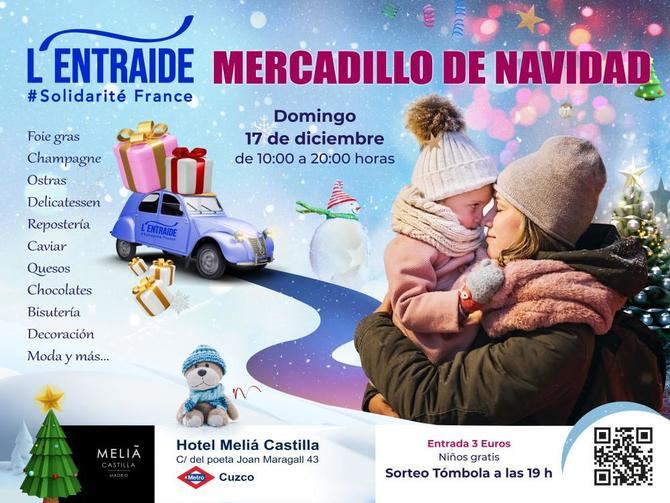 Disfrutar de la mejor gastronomía francesa, en la venta de Navidad organizada por l’Entraide Française de Madrid