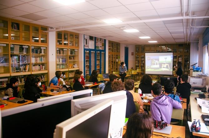 Jóvenes de varios colegios de Madrid utilizarán el videojuego Minecraft para elaborar su visión del parque central de Madrid Nuevo Norte.