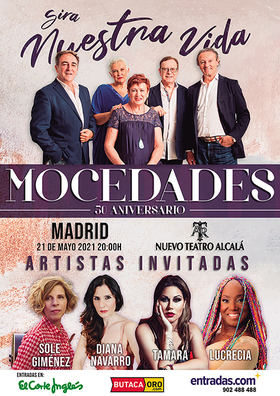 Mocedades estrena canción y celebra su 50 aniversario en concierto, en Madrid