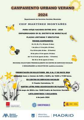 El CEIP Martínez Montañés acogerá el primero de ellos destinado a niños nacidos entre 2012 y 2020. 