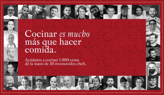 'Mucho más que comida', iniciativa solidaria de 30 chefs para elaborar menús de Nochebuena