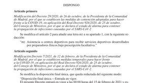 Continúan las restricciones en ZBS de tres distritos de la capital y en 'Sanse', y se abre Alcobendas