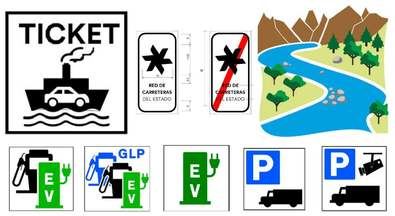 Nuevas señales de tráfico, para coches eléctricos