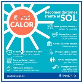 Madrid eleva a nivel rojo el protocolo por altas temperaturas y recomienda no salir en las horas de más calor