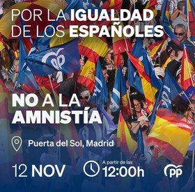 Feijóo y sus 'barones' convocan protestas este domingo en toda España, en un pulso con Vox por liderar la 'indignación'