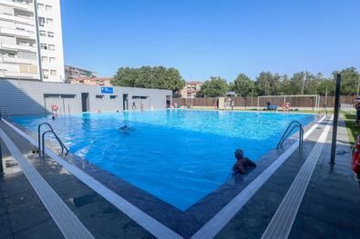 Retiro se concentra, por la piscina de verano