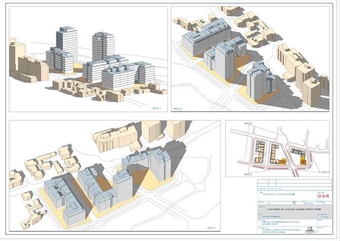 La propuesta del Área de Desarrollo Urbano afecta a una superficie de 47.000 m2, de los que 25.000 m2 son zonas verdes.