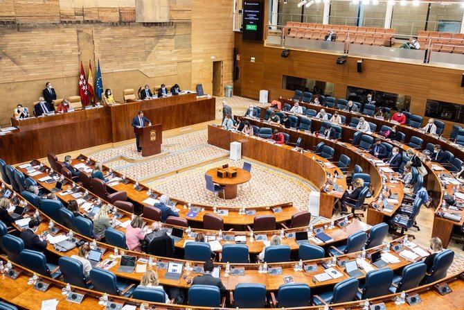 El Pleno de la Asamblea de Madrid vuelve a centrar el debate, este jueves, en el Proyecto de Presupuestos regionales.