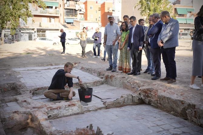 El proyecto de recuperación está impulsado por la Fundación Anastasio Gracia, y en el mismo colaboran arqueólogos e investigadores del Instituto de Ciencias del Patrimonio-CSIC y estudiantes.