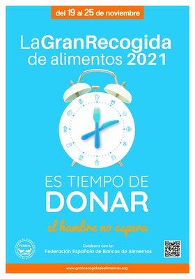 Los bancos de alimentos inician este jueves la 'Gran Recogida', con el objetivo de conseguir 22 millones de kilos