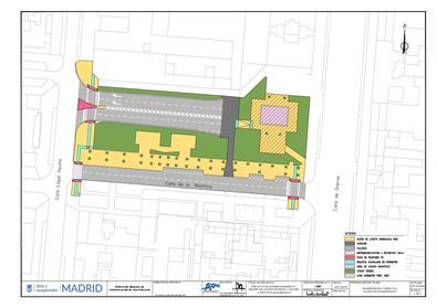 Las obras incluyen la mejora y renovación de la señalización y el mobiliario urbano del ámbito y la instalación de una nueva área infantil y un circuito biosaludable.