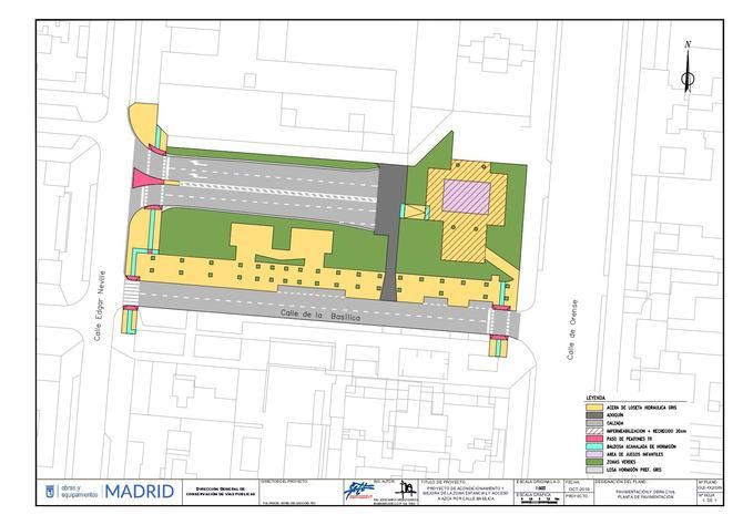 Las obras incluyen la mejora y renovación de la señalización y el mobiliario urbano del ámbito y la instalación de una nueva área infantil y un circuito biosaludable.