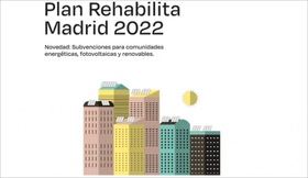 Cartel del Plan Rehabilita 2022.