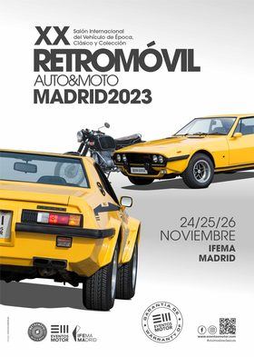 La XX edición de Retromóvil Madrid reúne centenares de vehículos para los amantes del coleccionismo y lo clásico